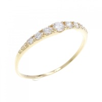 【リメイク】K18YG ダイヤモンド リング 0.15CT