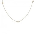 K18YG ダイヤモンド ネックレス 1.40CT