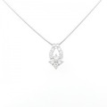 PT フラワー ダイヤモンド ネックレス 0.70CT