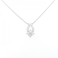 PT フラワー ダイヤモンド ネックレス 0.70CT