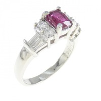 PT ルビー リング 0.81CT