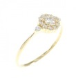 【リメイク】K18YG ダイヤモンド リング 0.22CT