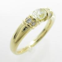 K18YG ダイヤモンドリング40％引き
