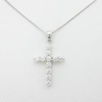 750WG／K18WG ダイヤモンドネックレス30％引き