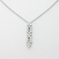 750WG ダイヤモンドネックレス