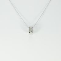 K18WG ダイヤモンドネックレス20％引き