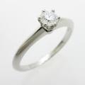 ティファニー クラッシックソリティア リング 0．19ct・D・VVS110％引き