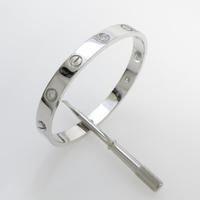 カルティエ ラブブレスレット ハーフダイヤ 6P10％引き