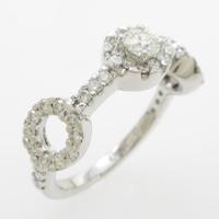 750WG ダイヤモンドリング