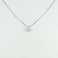 【リメイク】プラチナダイヤモンドネックレス 0．504ct・D・SI1・EXT