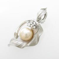 K18WG タンスイパールペンダント