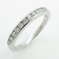 ティファニー ハーフサークル チャネルセッティング リング20％引き