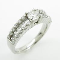 プラチナダイヤモンドリング 0．314ct・F・VS2・GOOD