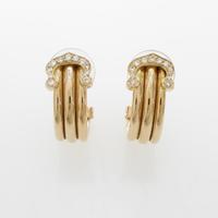 カルティエ 2C 150周年記念 イヤリング