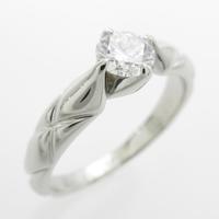 シャネル マトラッセ リング 0．31ct・E・VVS2