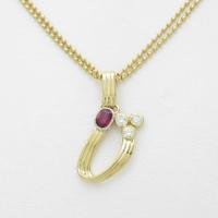 サザンクロス ルビーネックレス10％引き