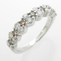 K18WG ダイヤモンドリング