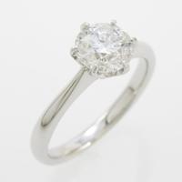 【リメイク】プラチナダイヤモンドリング 1．019ct・H・SI2・GOOD