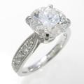 【リメイク】プラチナダイヤモンドリング 2．164ct・E・SI1・EXCELLENT