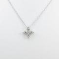 K18WG クロス ダイヤモンドネックレス20％引き