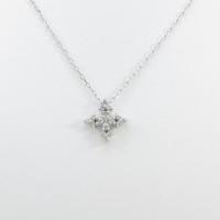 K18WG クロス ダイヤモンドネックレス20％引き