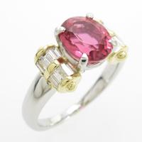 PT／K18YG トルマリンリング