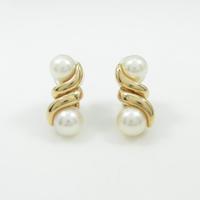 ブルガリ アコヤパールイヤリング10％引き