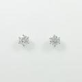 【リメイク】ST／プラチナダイヤモンドピアス 0．826ct・D・VS1?2・GOOD