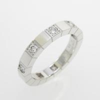 カルティエ ラニエール ハーフダイヤ リング20％引き