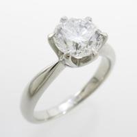 プラチナダイヤモンドリング 1．518ct・F・VS1・GOOD