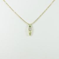 K18YG ダイヤモンドネックレス