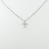 ティファニー メトロ クロス ミニ ネックレス