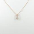 【ジュエリー在庫処分】【リメイク】K18PG ダイヤモンドネックレス 0．305ct・J・VS1・VERYGOOD25％引き