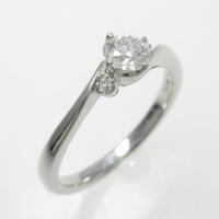 プラチナダイヤモンドリング 0．264ct・E・VS1・EXCELLENT