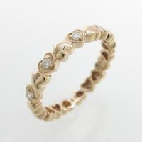 フォリフォリ ハート ダイヤモンドリング