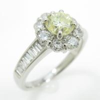 PT フラワー ダイヤモンドリング