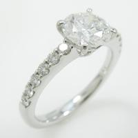 【リメイク】プラチナダイヤモンドリング 1．007ct・D・VVS1・EXT