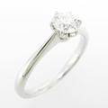 【リメイク】プラチナダイヤモンドリング 0．416ct・D・VS1・GOOD