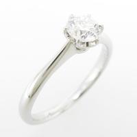 【リメイク】プラチナダイヤモンドリング 0．416ct・D・VS1・GOOD