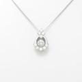 【新品】プラチナダイヤモンドネックレス 0．376ct・F・SI2・VERYGOOD