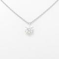 【リメイク】プラチナダイヤモンドネックレス 0．628ct・F・VVS1・EXT