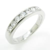 ティファニー ハーフサークル チャネルセッティング リング20％引き