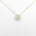 【リメイク】K18YG フラワー ダイヤモンドネックレス