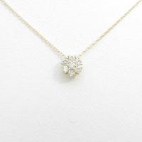 【リメイク】K18YG フラワー ダイヤモンドネックレス