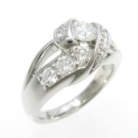 【ジュエリー在庫処分】PT ダイヤモンドリング