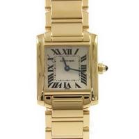 カルティエ W50002N2 タンクフランセーズ YG クォーツ