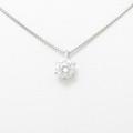 【ジュエリー在庫処分】【リメイク】プラチナダイヤモンドネックレス 0．344ct・F・SI2・GOOD