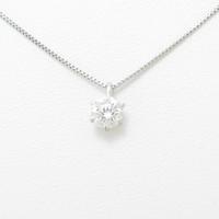 【ジュエリー在庫処分】【リメイク】プラチナダイヤモンドネックレス 0．344ct・F・SI2・GOOD
