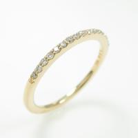 アガット ダイヤモンドピンキーリング