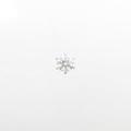 【リメイク】プラチナダイヤモンドピアス 0．313ct・F・SI2・GOOD 片耳